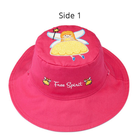 Καπέλο Διπλής Όψης UPF 50+ - Princess/Unicorn (Cotton)