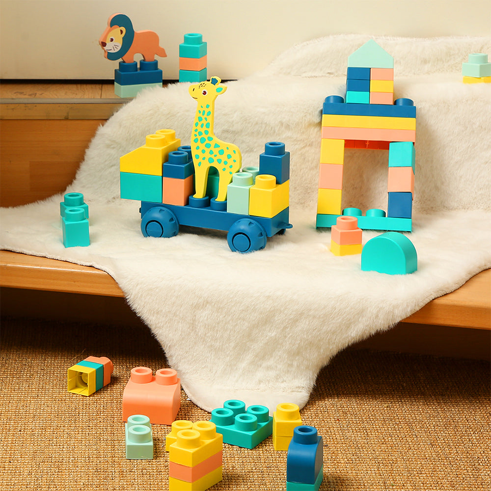 Ludi τουβλάκια 53 τεμάχια σε βαλιτσάκι