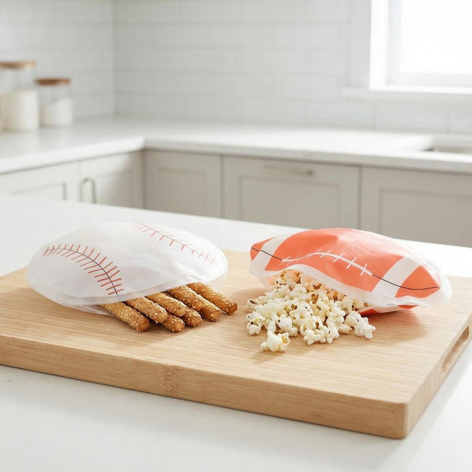 Melii - 6 Επαναχρησιμοποιούμενα Τσαντάκια για σνακ Truck/Bus/Tractor