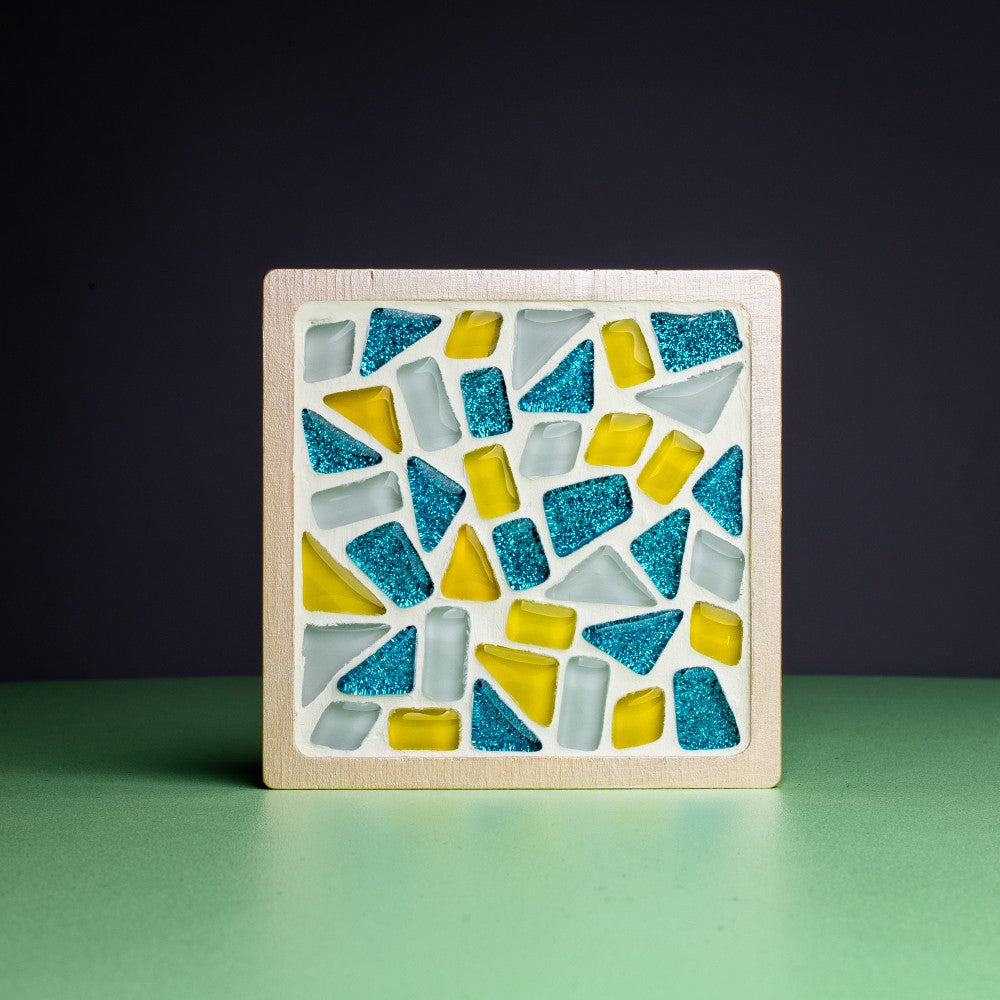 DYI Σετ Μωσαϊκού 2 Σουβέρ (Square)