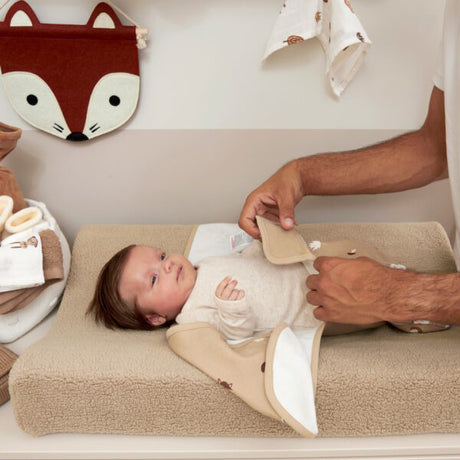 Meyco - Swaddle Forest Animals Sand 0-3 μηνών