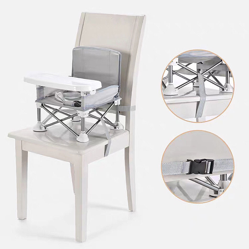 Babywise Pop Seat Booster - Grey