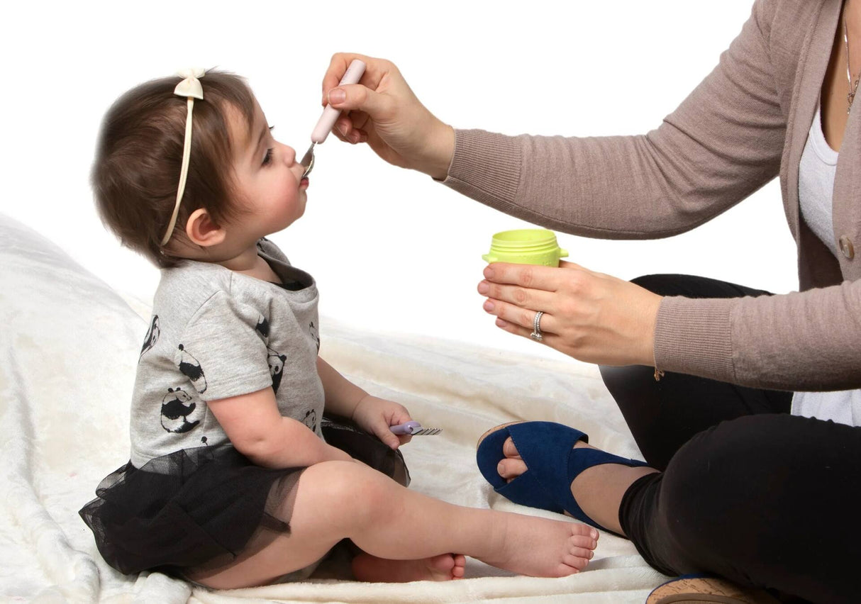 Melii - Spork On the Go Pink/Purple