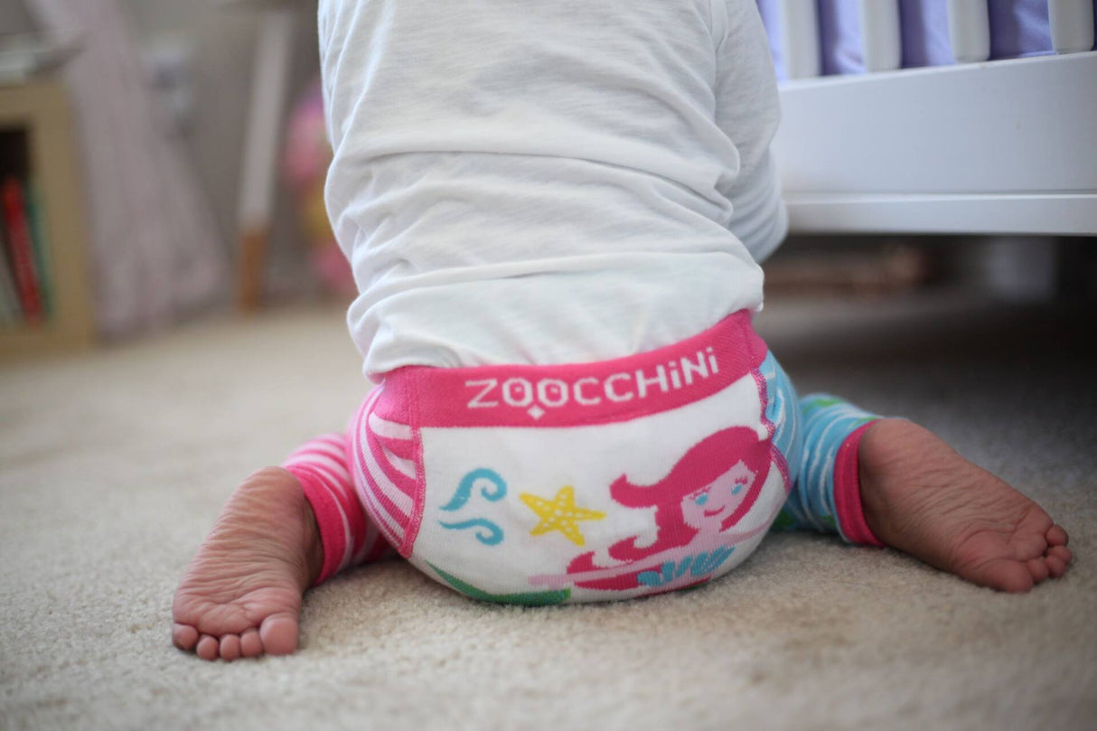 Grip+Easy Crawler Pants & Socks Set - Marietta the Mermaid