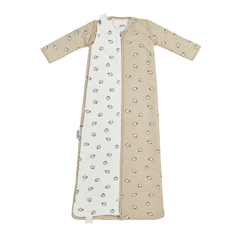 Meyco Υπνόσακος 4 εποχές Penguin Soft Sand (6 μηνών - 3 ετών)