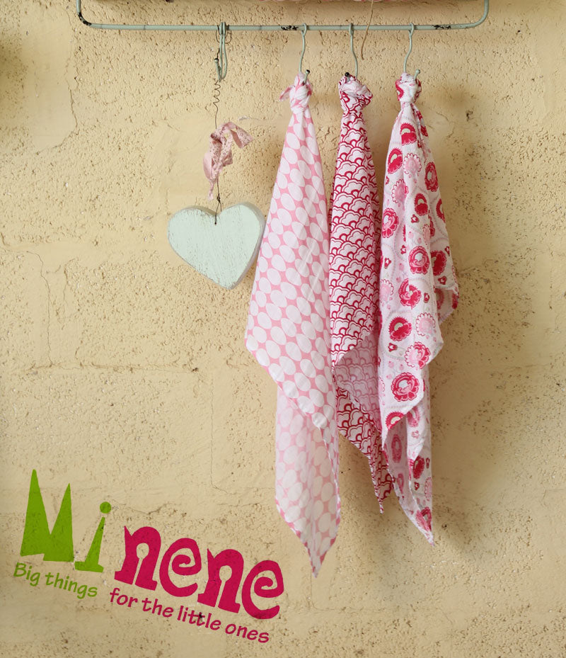 Minene Μουσελινες Σετ των 3 (60x75)