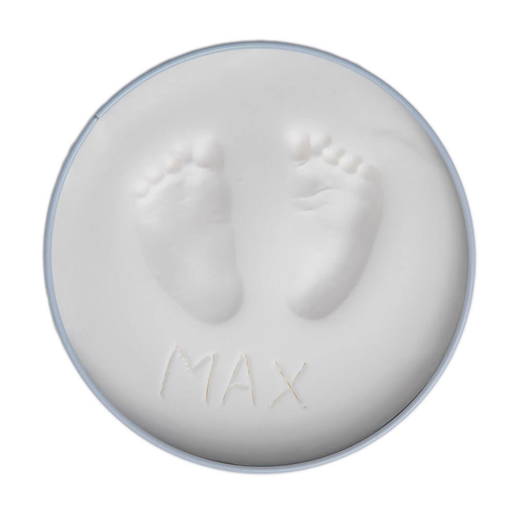 Αναμνηστικό Αποτύπωμα Round Tin Μπλε