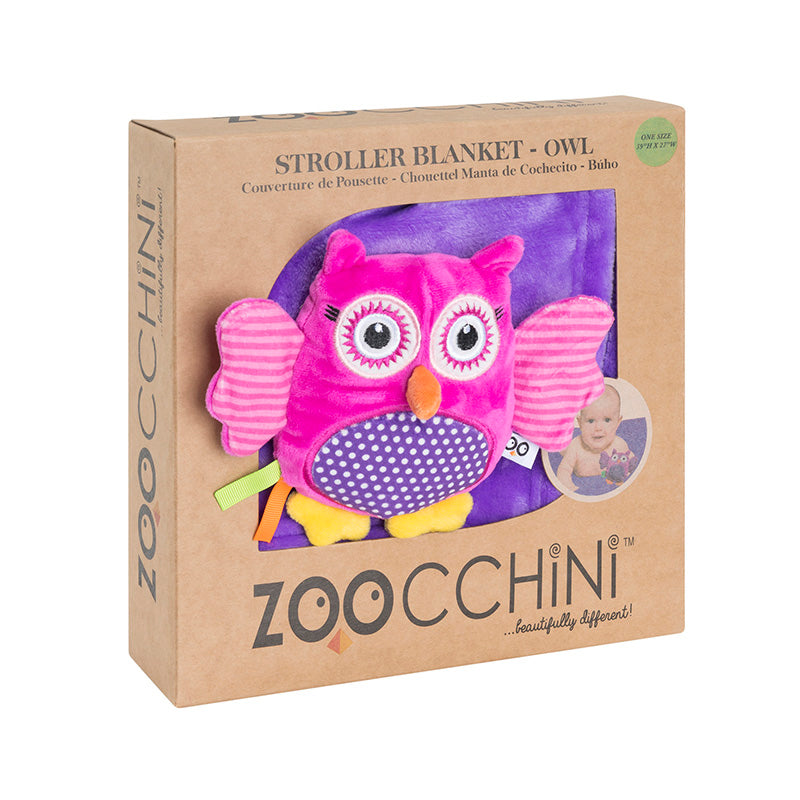 Zoocchini Stroller Blanket - Owl Buddy