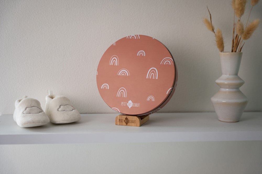 Baby Box Round - Rainbow Terracotta