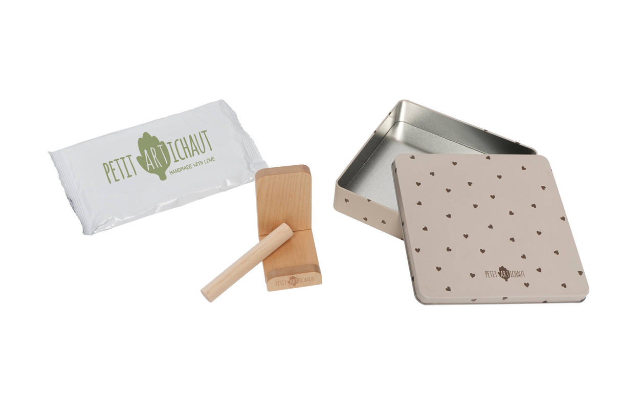 Baby Box Square - Pretty Hearts