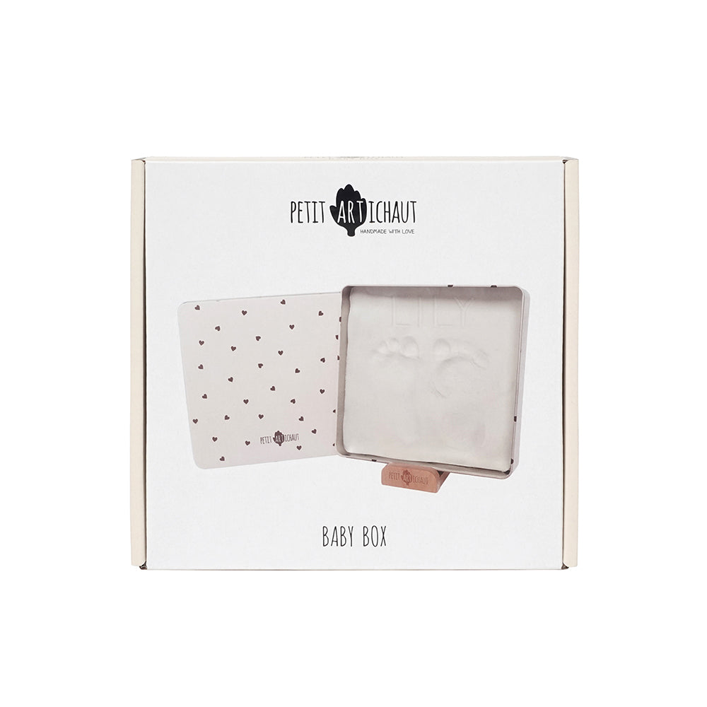 Baby Box Square - Pretty Hearts