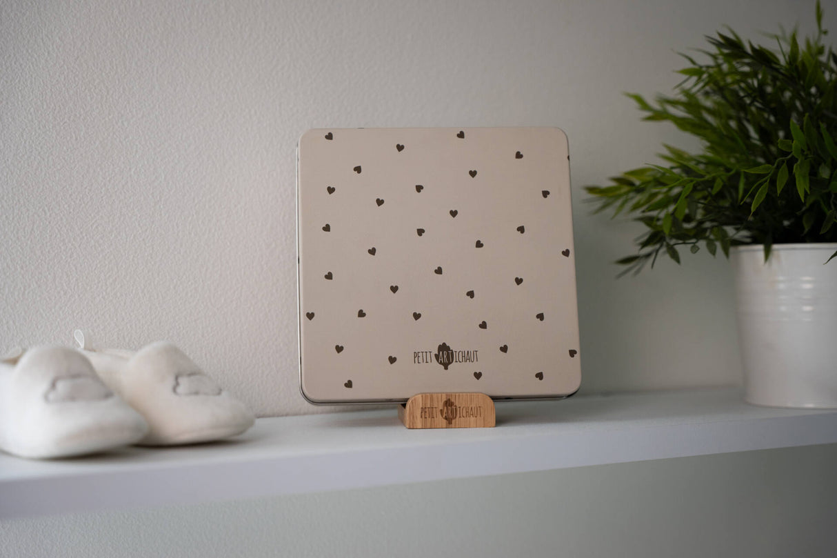 Baby Box Square - Pretty Hearts