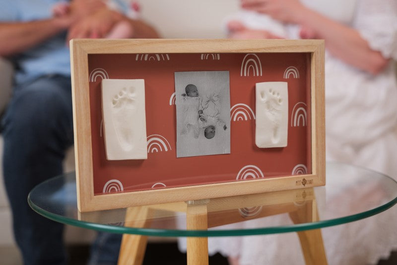 2 Prints Frame - Rainbow Terracotta