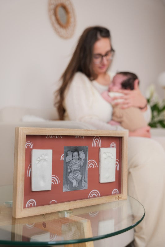 2 Prints Frame - Rainbow Terracotta