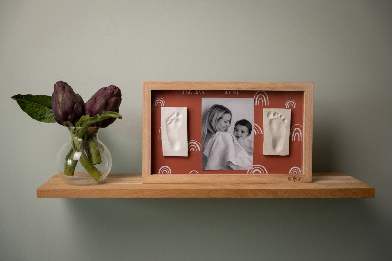 2 Prints Frame - Rainbow Terracotta