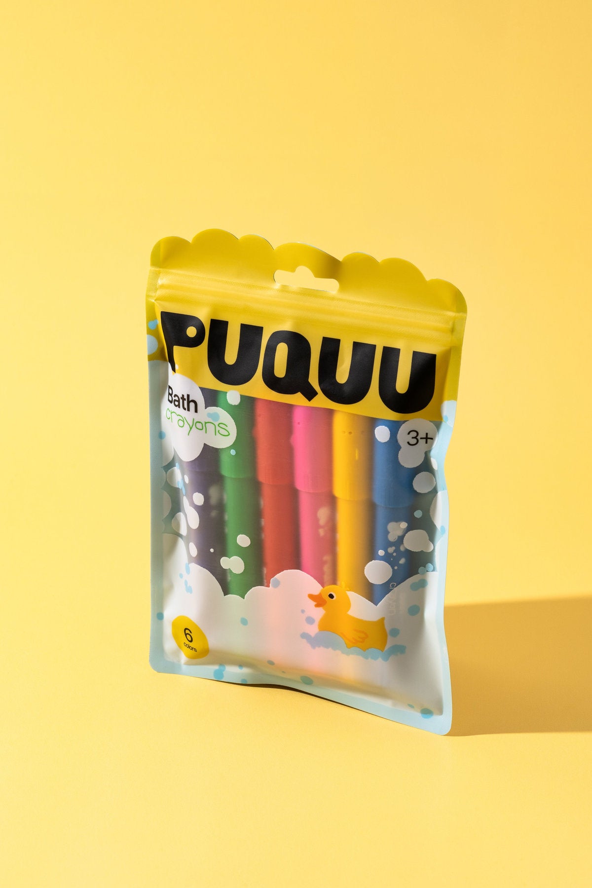 PUQUU Bath Crayons 6 χρώματα