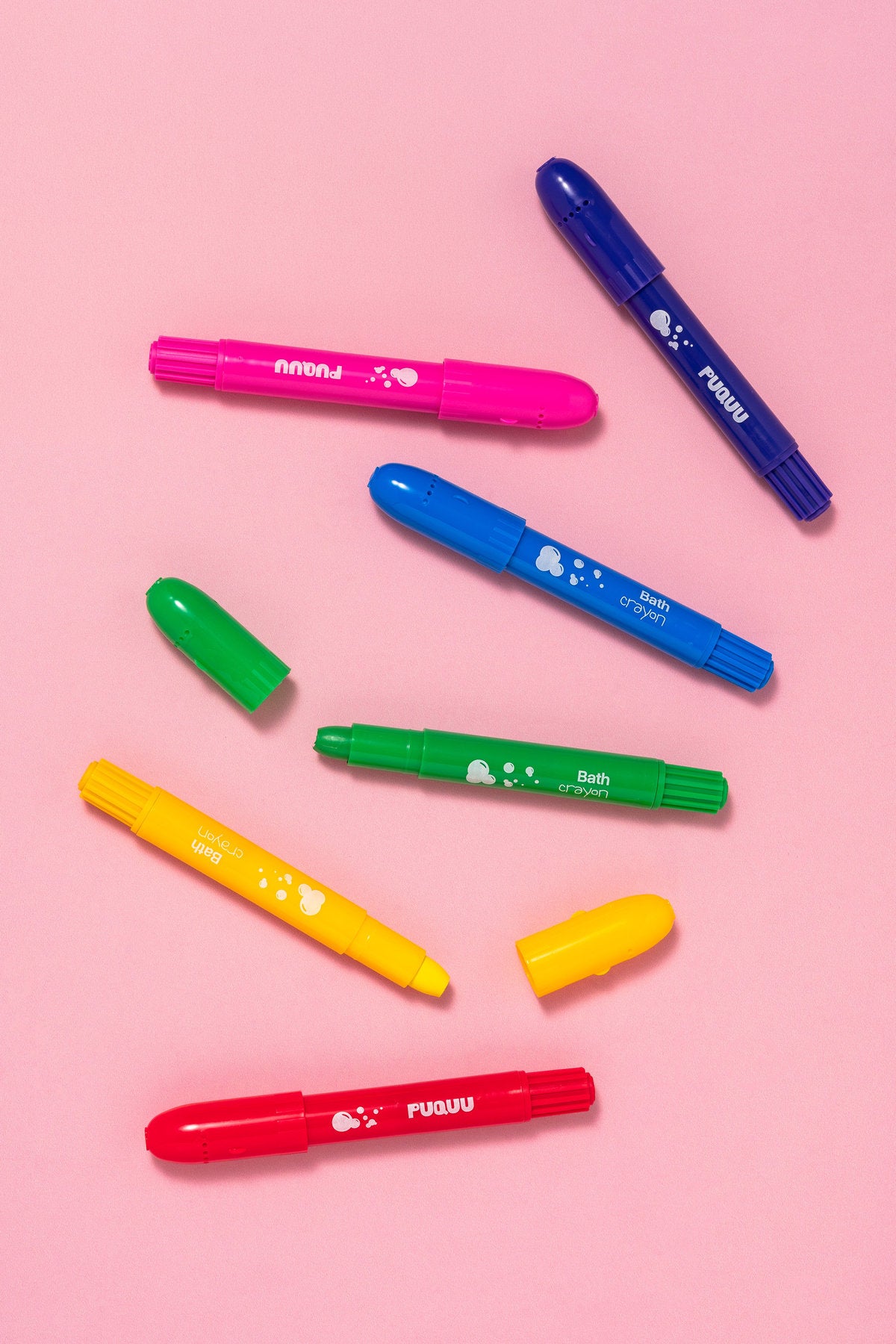 PUQUU Bath Crayons 6 χρώματα