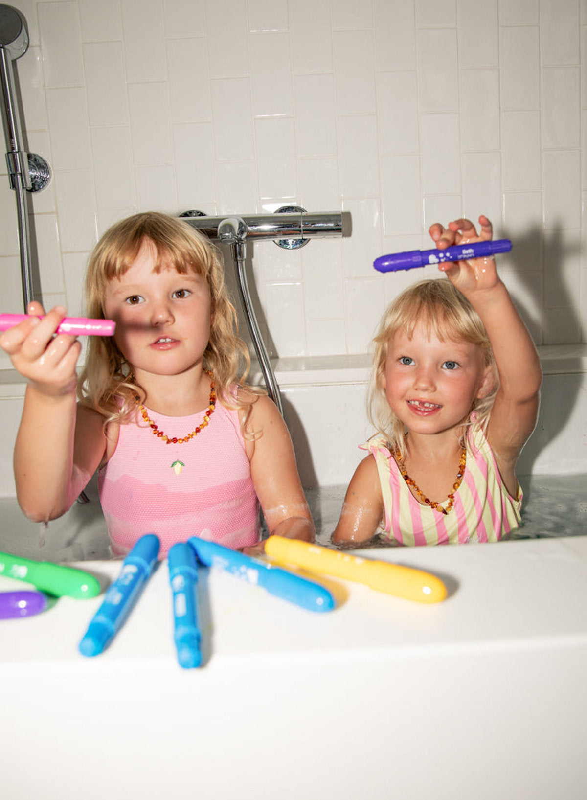 PUQUU Bath Crayons 6 χρώματα
