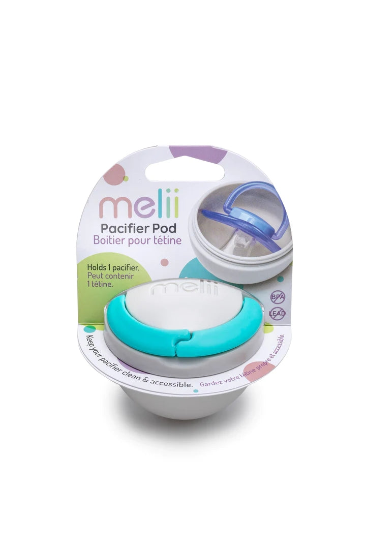 Melii - Θήκη για πιπίλα Grey/Blue