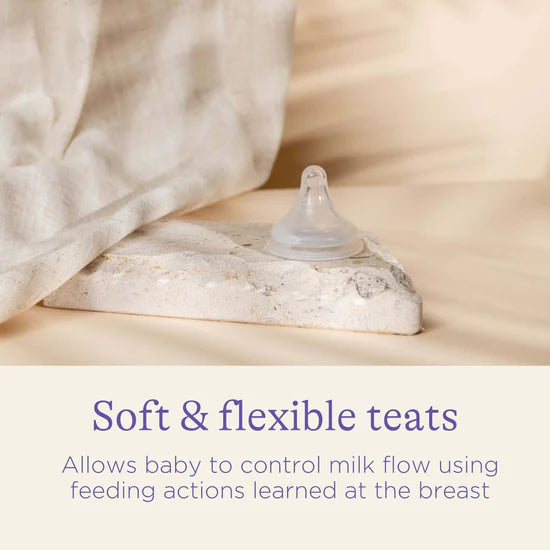 Lansinoh Ανταλλακτικές Θηλές για Μπιμπερό Naturalwave Αργής Ροής (2τμχ.)