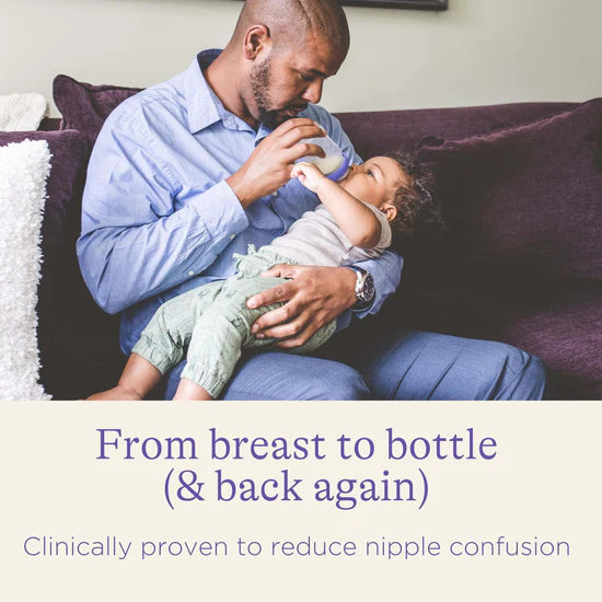 Lansinoh Ανταλλακτικές Θηλές για Μπιμπερό Naturalwave Αργής Ροής (2τμχ.)