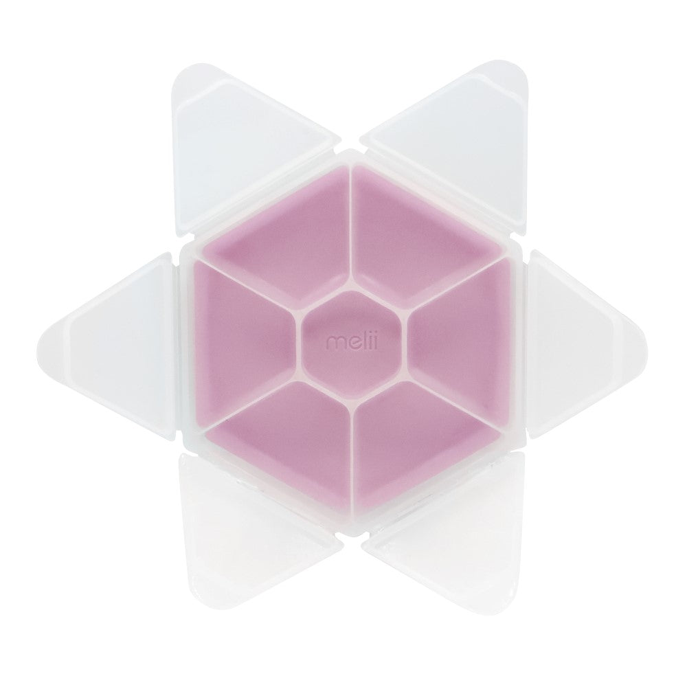Melii – Snackle Box Hexagon Pink