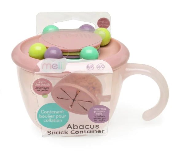 Melii - Snack Container Abacus Pink