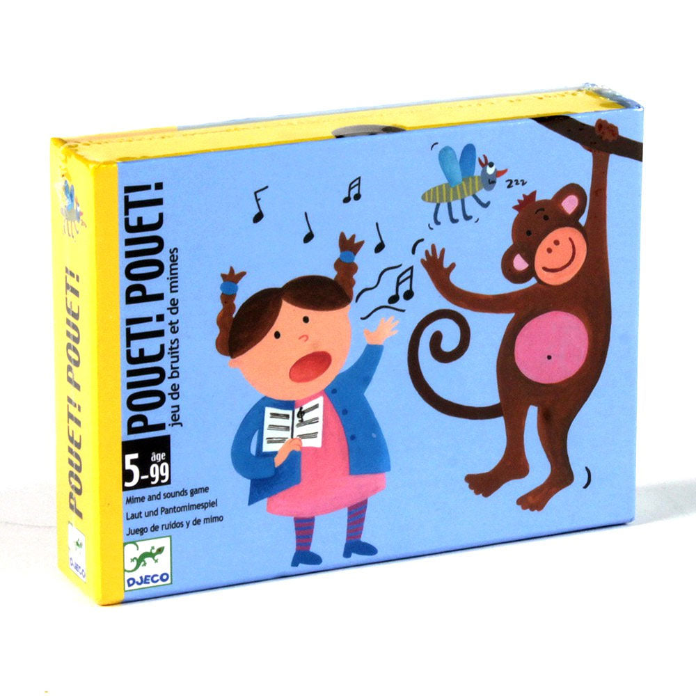 Pouet! Pouet! Παιχνίδι με κάρτες μίμησης, Djeco