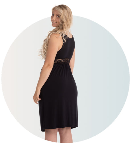 Maternity & Nursing Nightie (Νυχτικό θηλασμού)