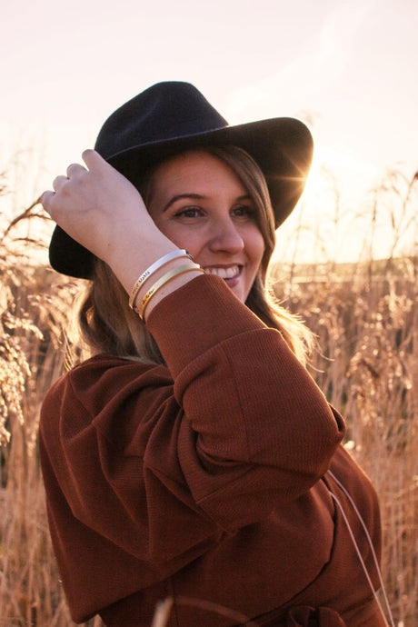 Proud Mama Βραχιόλι Χειροπέδα Forever Rose Gold