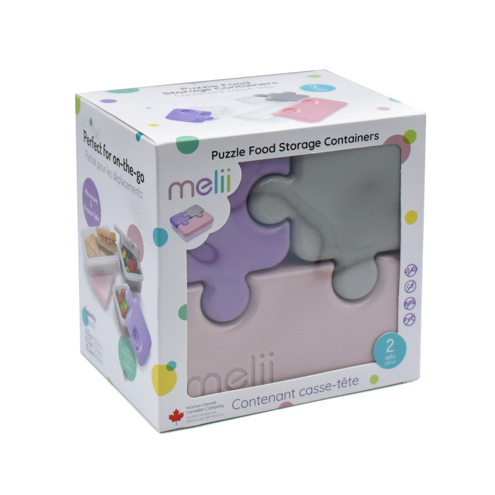 Melli - Φαγητοδοχείο Puzzle Bento 2 τεμάχια - Girl's