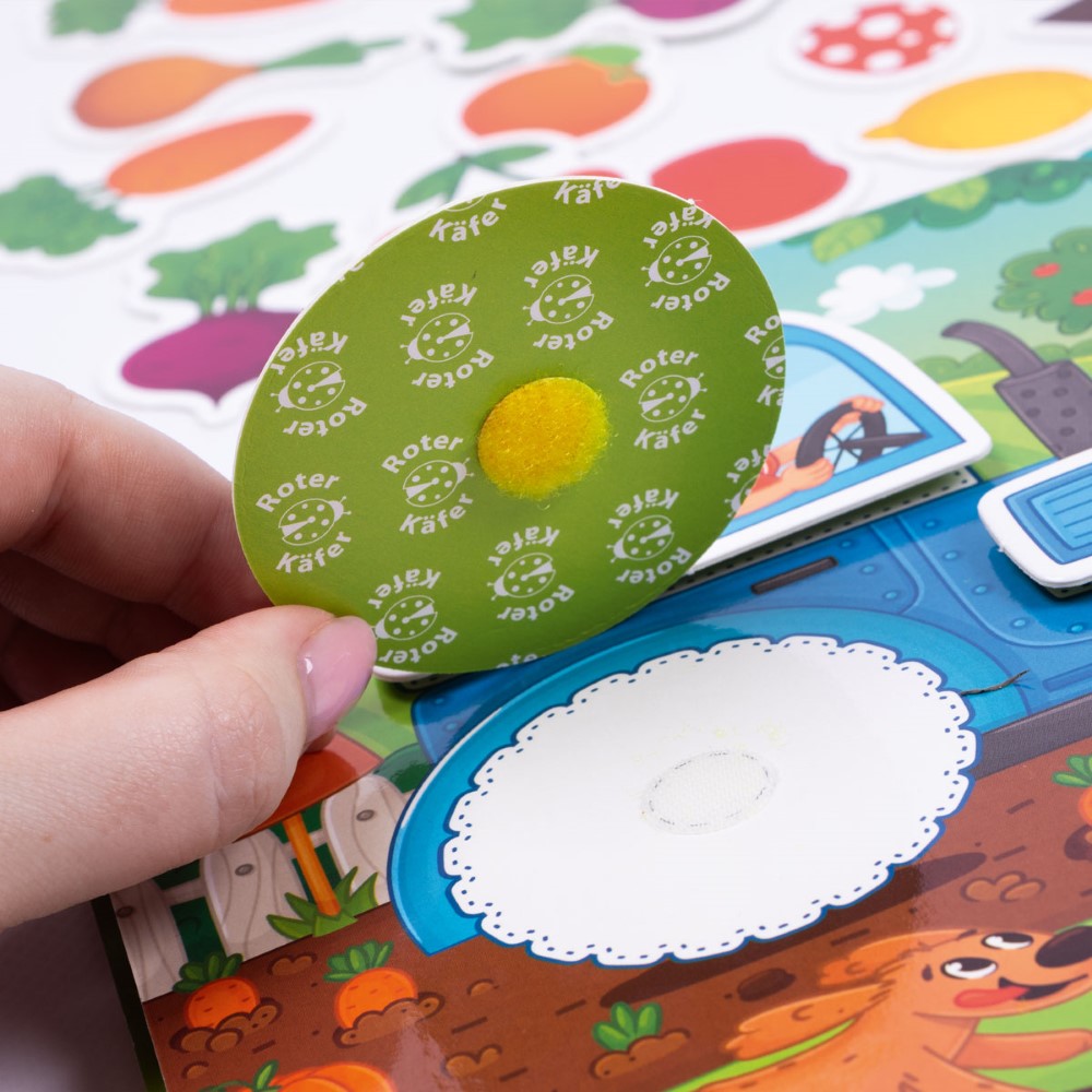 Busy Book Με Velcro Ζωάκια Στη Φάρμα