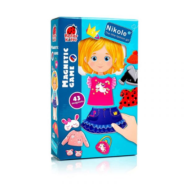 Μαγνητικό Παιχνίδι - Νικόλ, στυλάτο κορίτσι