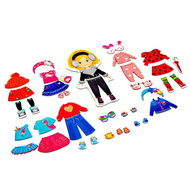 Μαγνητικό Παιχνίδι - Νικόλ, στυλάτο κορίτσι