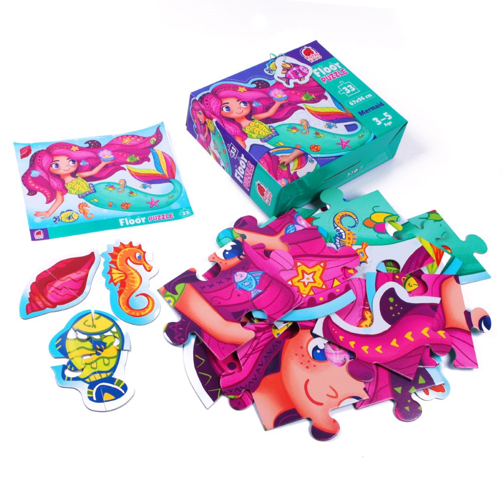 Παζλ Δαπέδου Γοργόνες