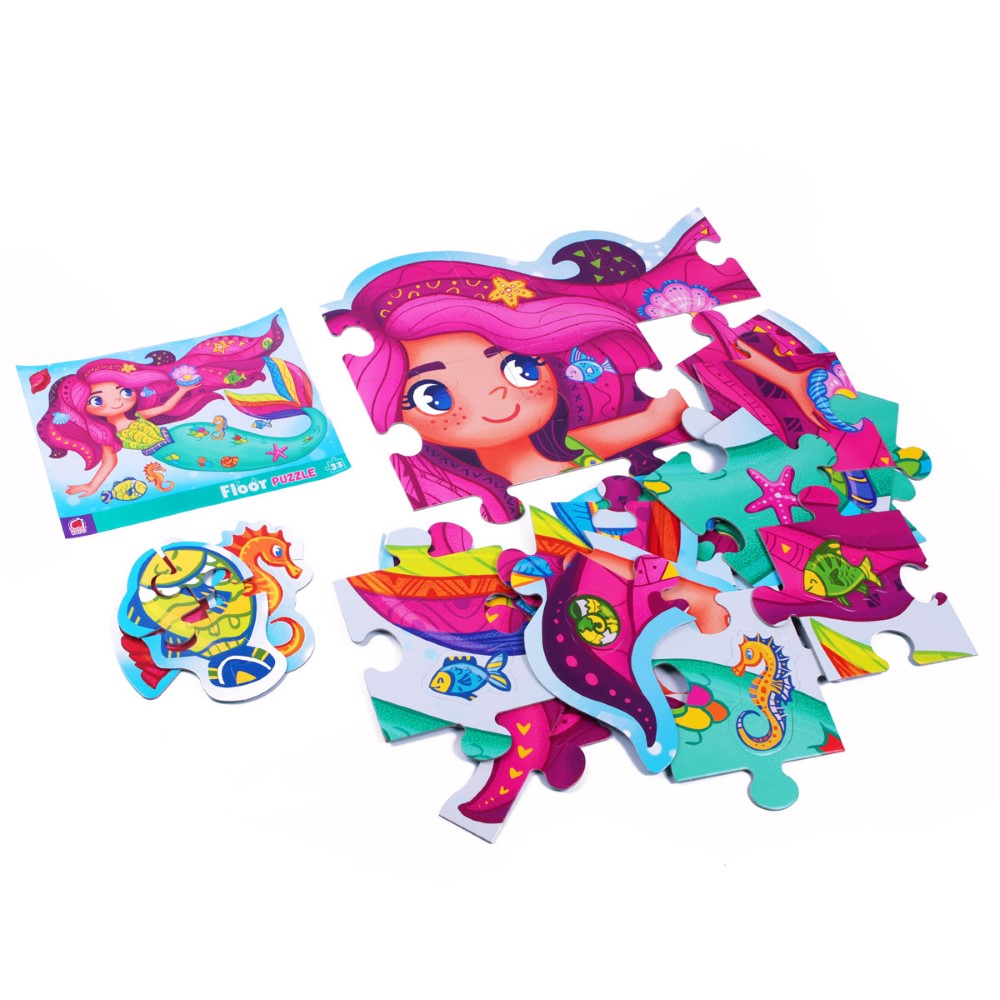 Παζλ Δαπέδου Γοργόνες