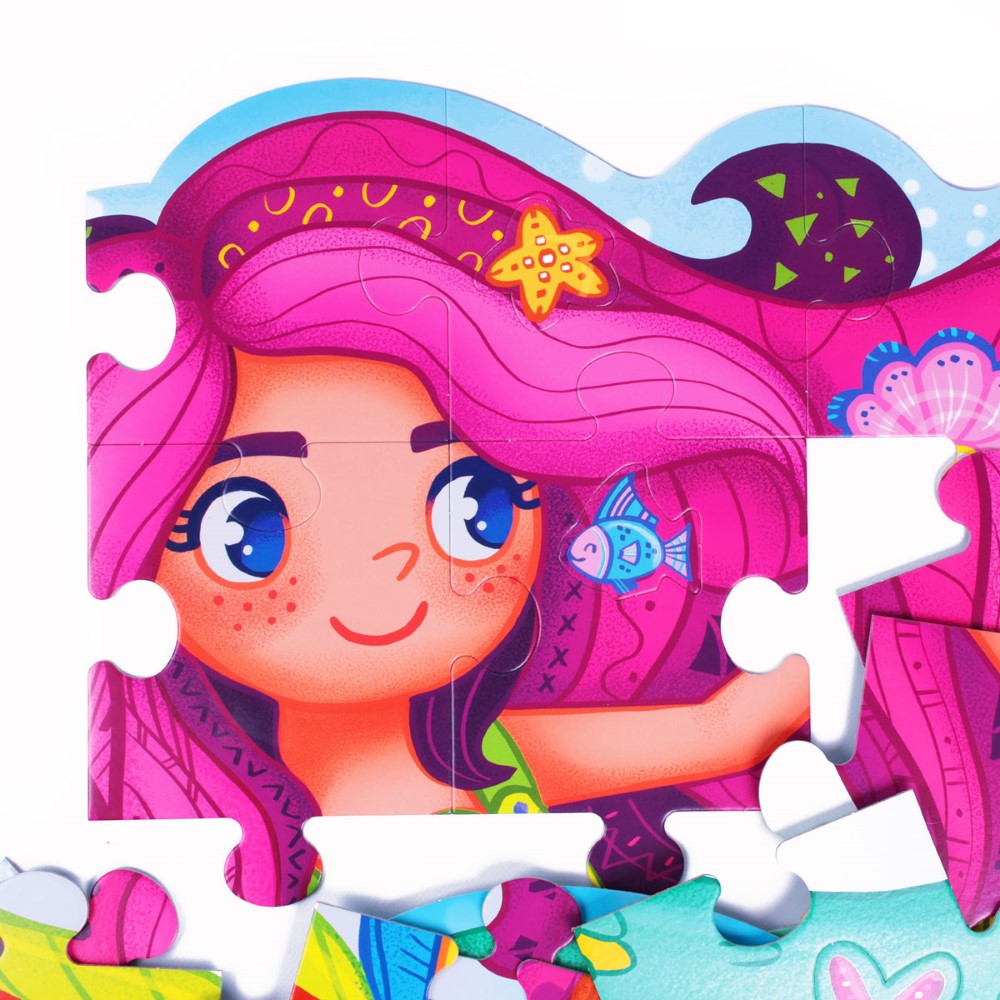 Παζλ Δαπέδου Γοργόνες