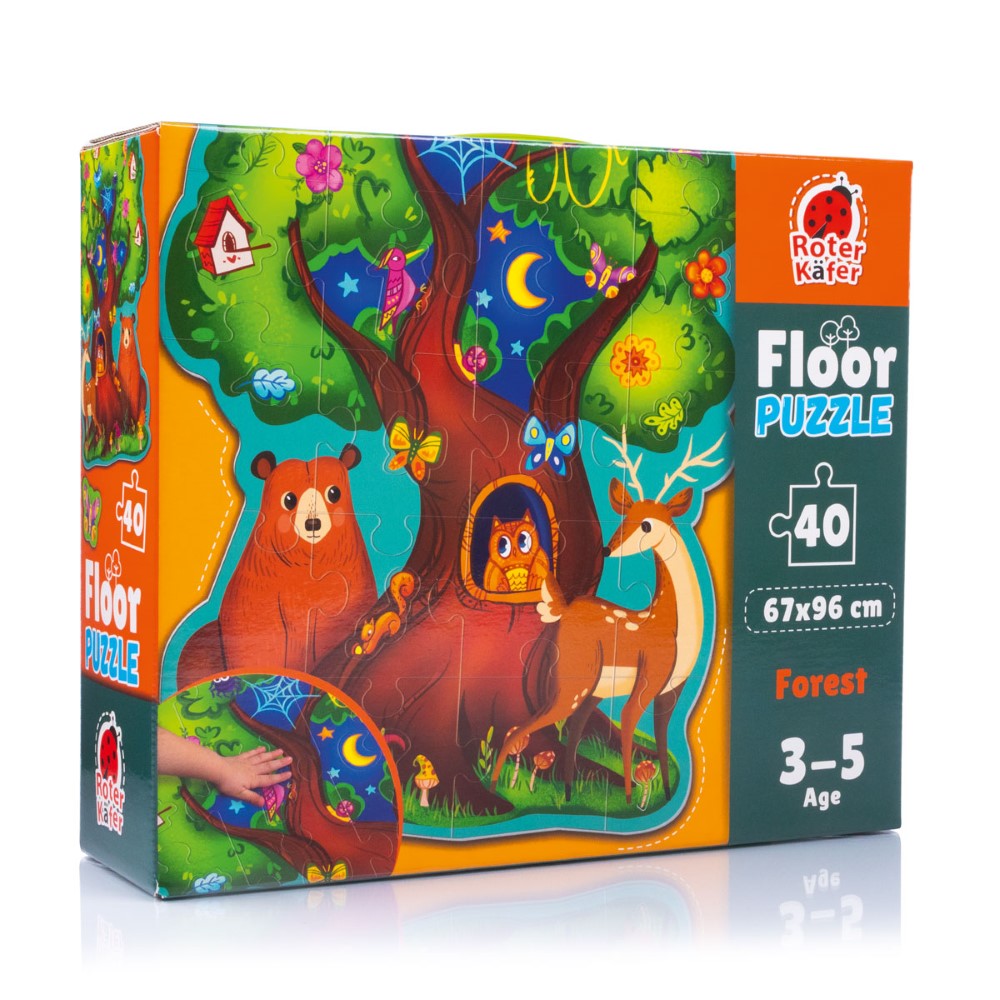 Παζλ Δαπέδου Ζώα του Δάσους