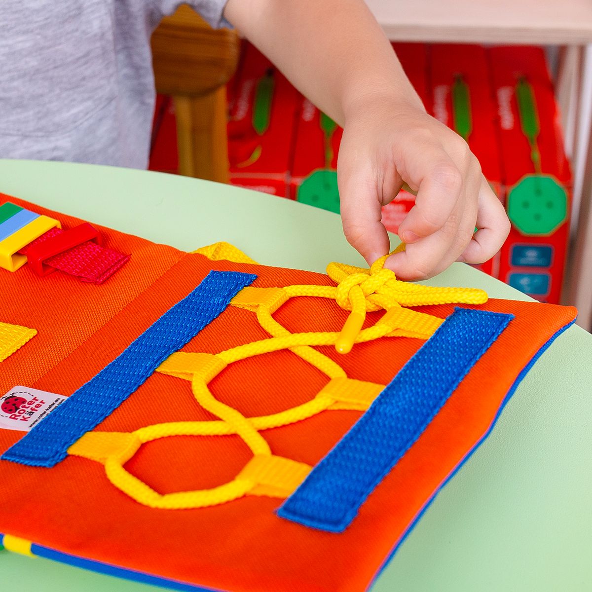 Πάνινο BusyBook Γατάκι