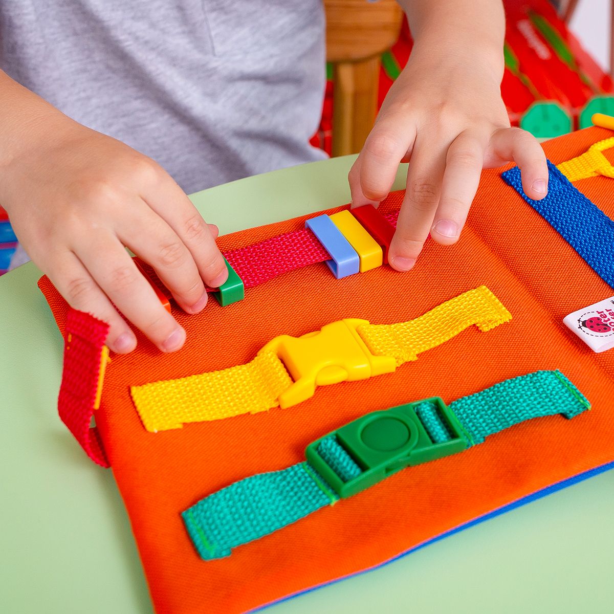 Πάνινο BusyBook Γατάκι