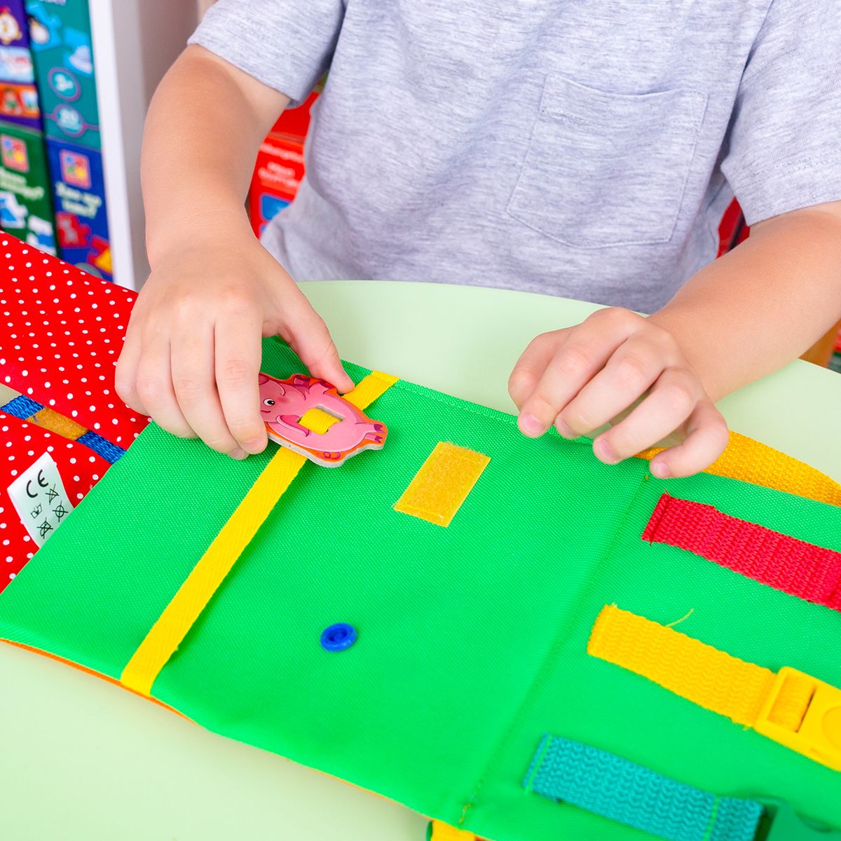 Πάνινο BusyBook Παπάκι