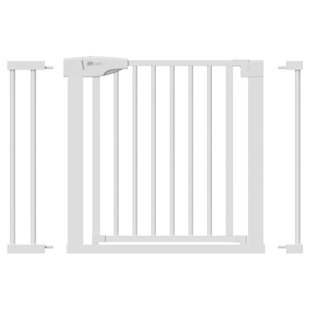 Sipo Πόρτα Ασφαλείας Λευκή (συν 2 προεκτάσεις: 7εκ και 14εκ)