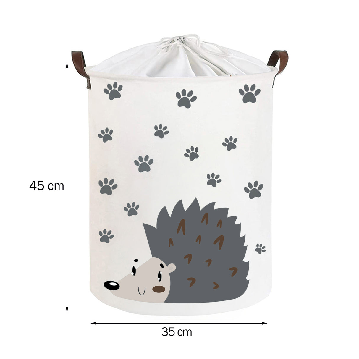 Sipo Πολυχρηστικό Καλάθι Με Κορδόνι Σκαντζόχοιρος 43 L