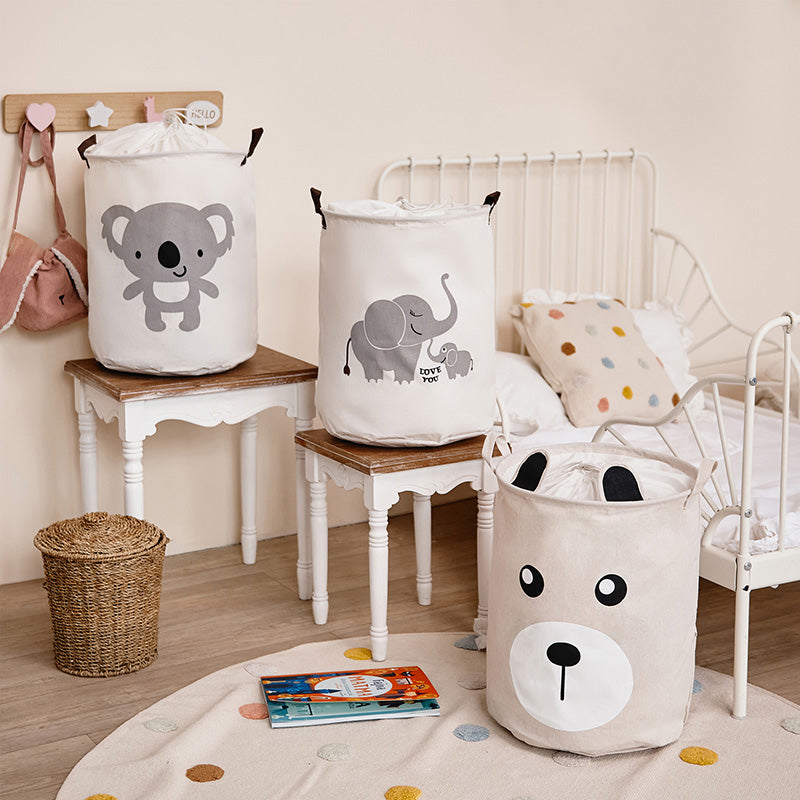 Sipo Πολυχρηστικό Καλάθι με κορδόνι Ελεφαντάκι 43 L