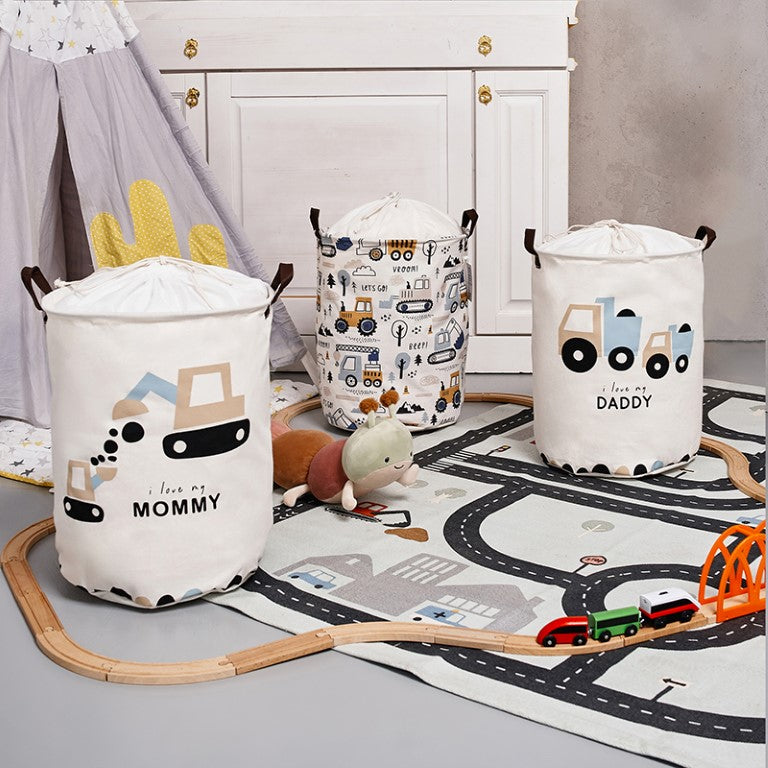 Sipo Πολυχρηστικό Καλάθι με κορδόνι Εκσκαφέας 43 L