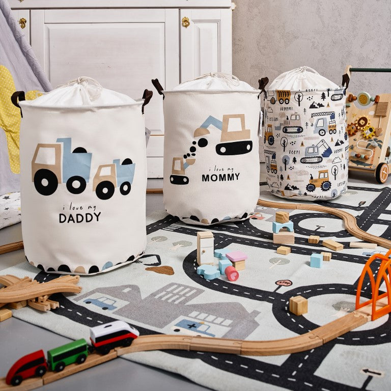 Sipo Πολυχρηστικό Καλάθι με κορδόνι Οχήματα 43 L