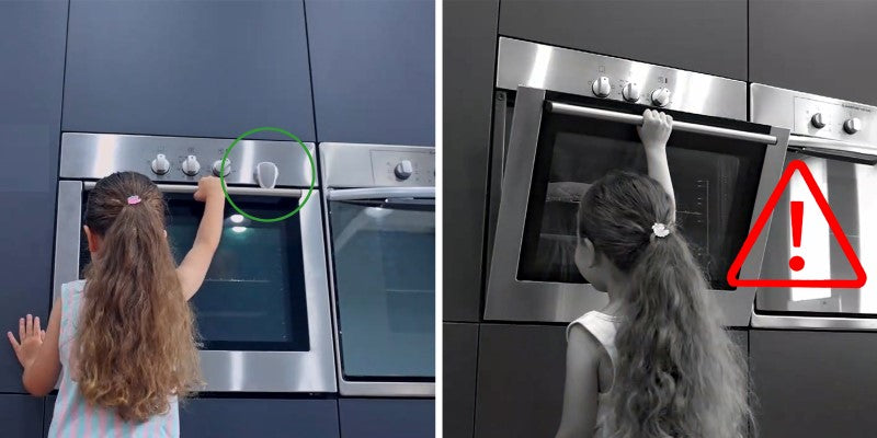 Κλειδαριά πόρτας φούρνου