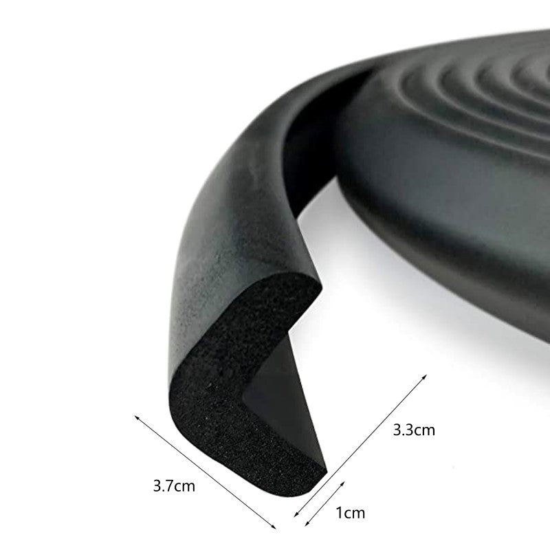 Αφρώδες Προστατευτικό ρολό επιφανειών Μαύρο