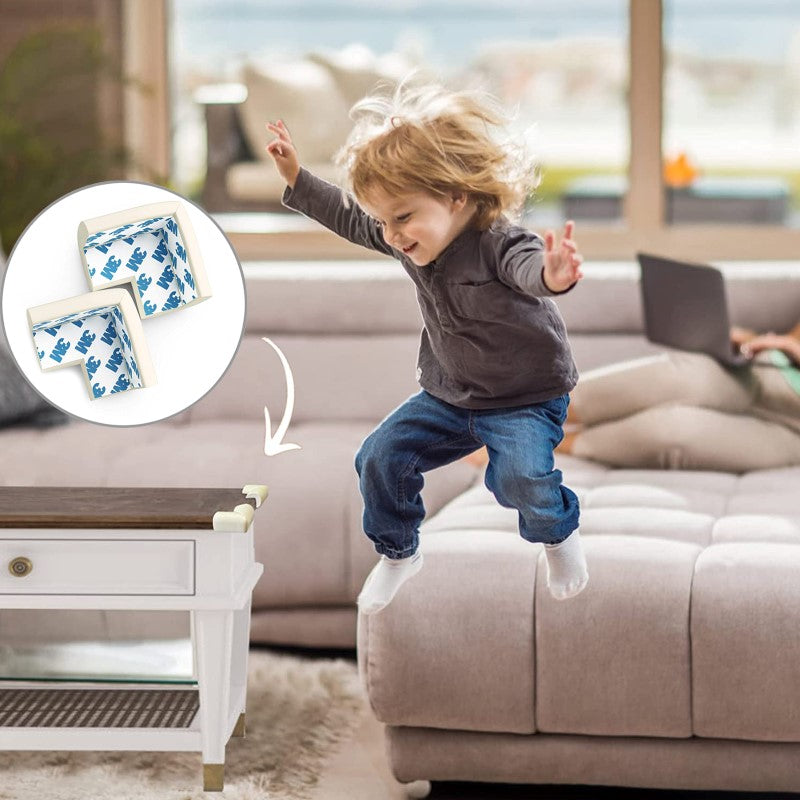 Αφρώδη προστατευτικά για γωνίες Λευκό 4τμχ