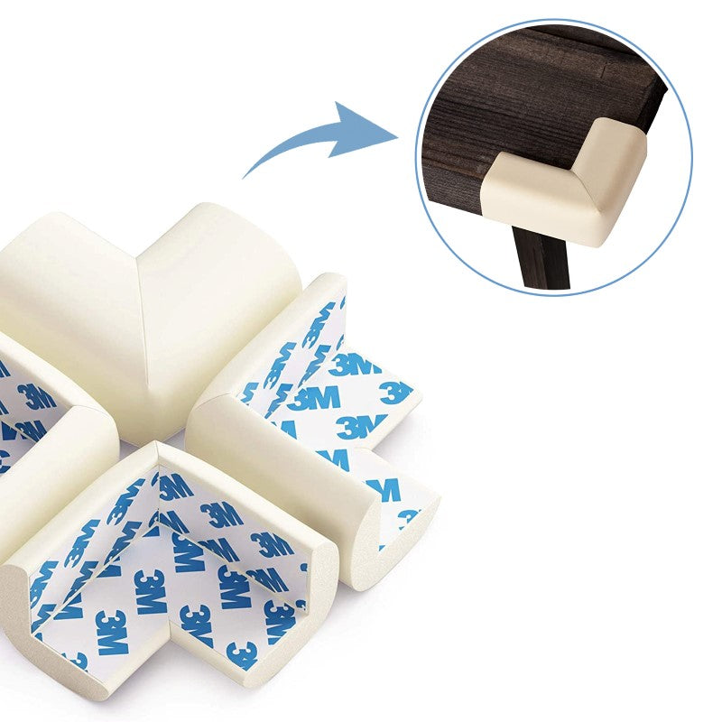 Αφρώδη προστατευτικά για γωνίες Λευκό 4τμχ